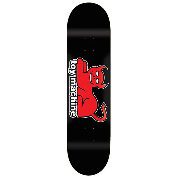 Toy Machine Devil Cat Skateboard Deck - 8.38