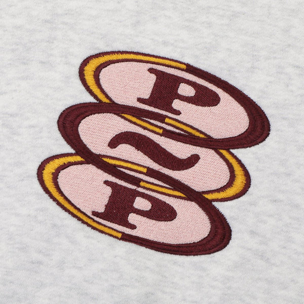 Pass~Port Hoops Organic Sweater (White Marle) - M
