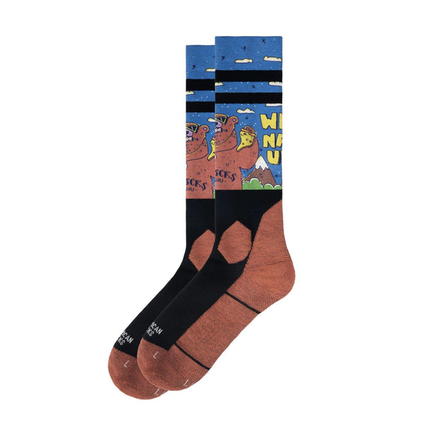 American Socks Wild Nature - Snow Socks