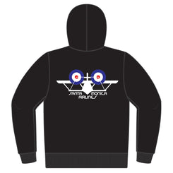 A Bi-Plane Hoodie Black - Skatewarehouse.co.uk