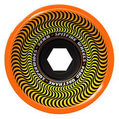 Spitfire Skateboard Wheels Superwides 80HD - Orange - Skatewarehouse.co.uk