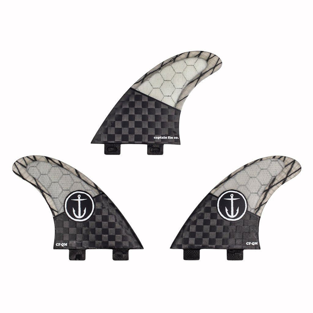 Captain Fin Co - CF Quickness Tri - SM / MD / LG - Black (FCS) - L