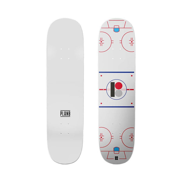 Plan B Faceoff Twin Tip Plan B Skateboard Deck - 8.0