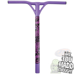 Mgp Madd Hatter Y-Bars 18" X 22" (31.8Mm) - Purple - Skatewarehouse.co.uk