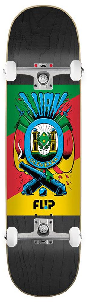 Flip Flag Luan Flip x Venom Custom Complete Skateboard - 8.125" - Skatewarehouse.co.uk