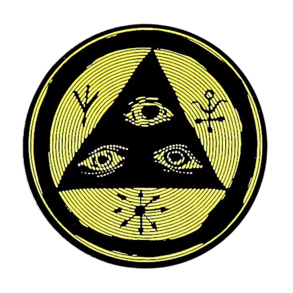 Welcome 3 Vertigo Sticker Black / Lime Single - One Size
