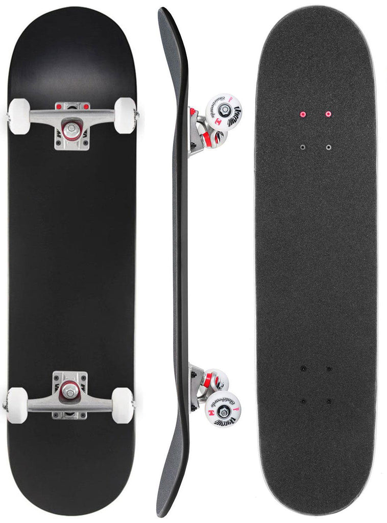 Venom Core Custom Complete Skateboard  - Matt Black/Raw - 8.0" - Skatewarehouse.co.uk