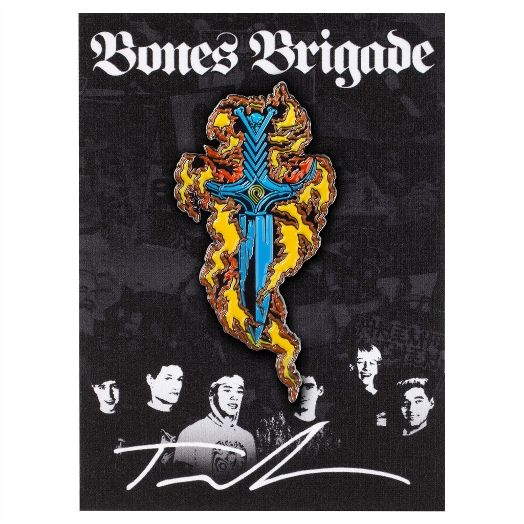 Powell Peralta Bones Brigade • Tommy Guerrero • Lapel Pin Stickers