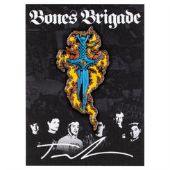 Powell Peralta Bones Brigade • Tommy Guerrero • Lapel Pin Stickers