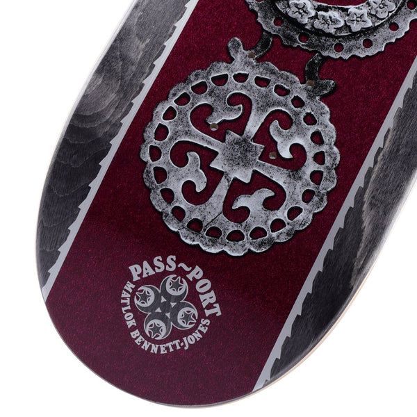 Pass~Port Brasses Pro Series - Matlok Skateboard Deck - 8.25
