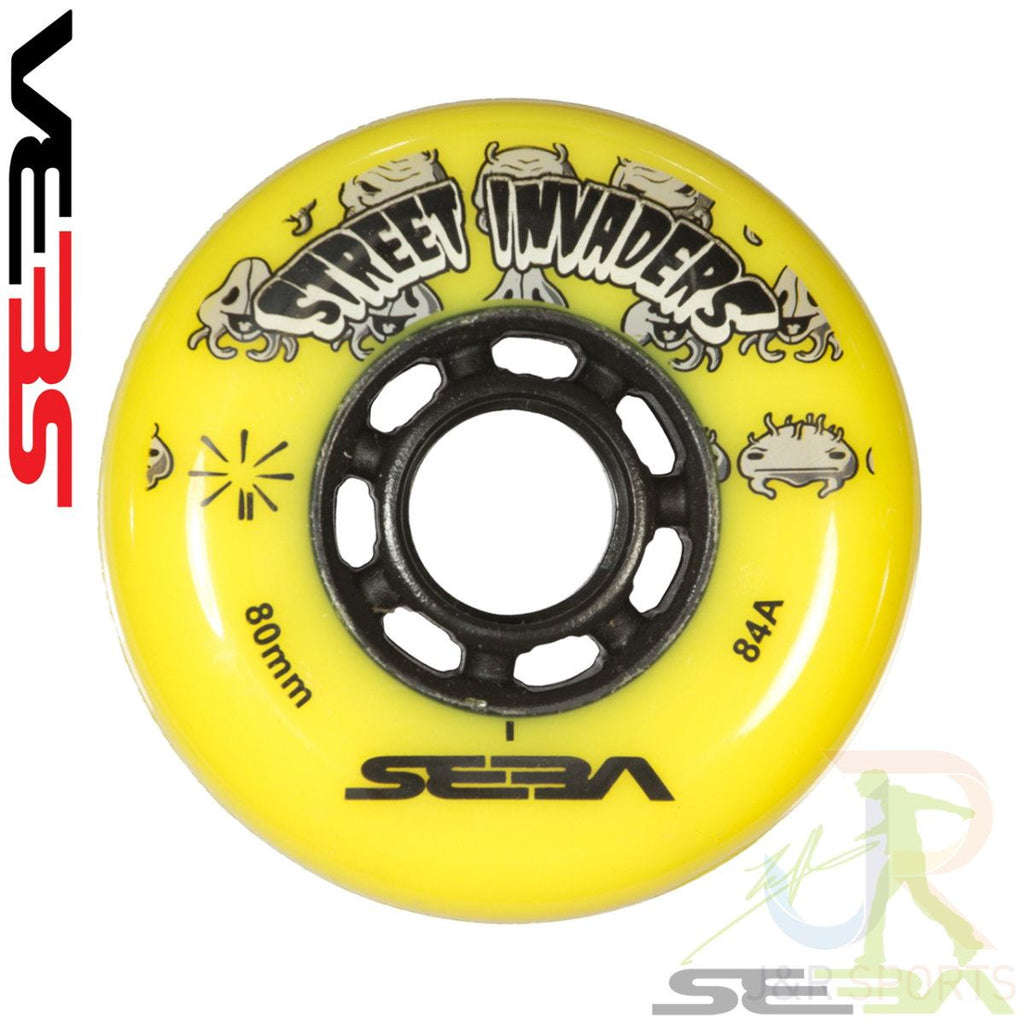Seba Street INVADER Wheels - Yellow