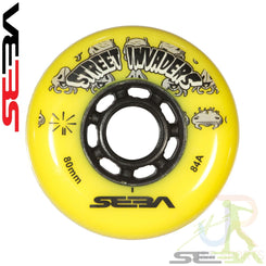 Seba Street INVADER Wheels - Yellow