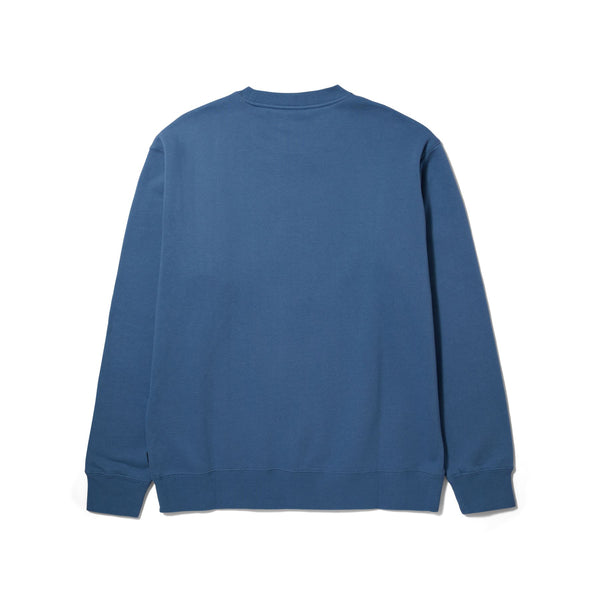 Huf Set Triple Triangle Crewneck (Slate Blue)