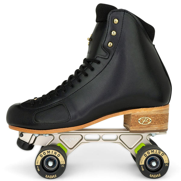 Riedell Anthem - Black - D Width Quad Skates