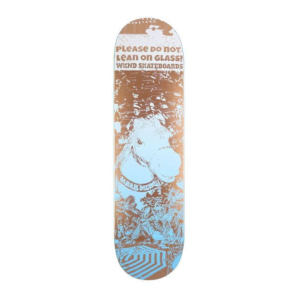 WKND 'Please Do Not Lean On Glass' Sarah Meurle (PS) Skateboard Deck - 8.25