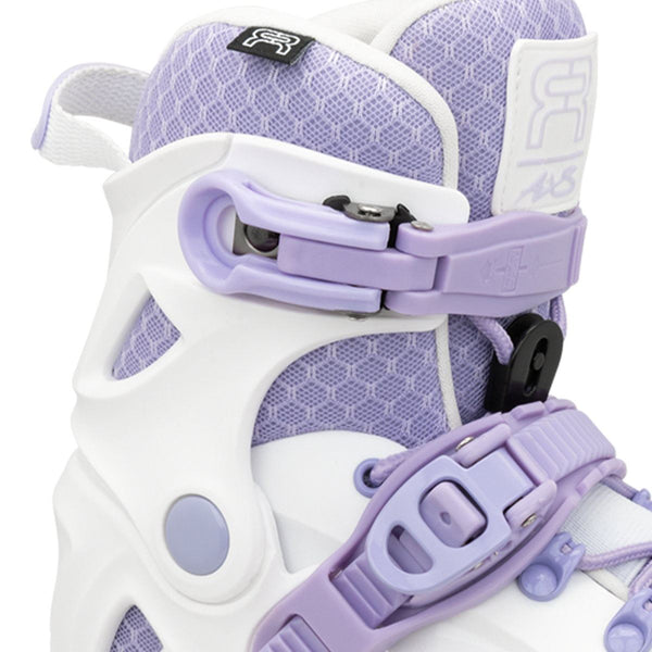 FR AXS Adjustable In-Line Skates - White / Purple