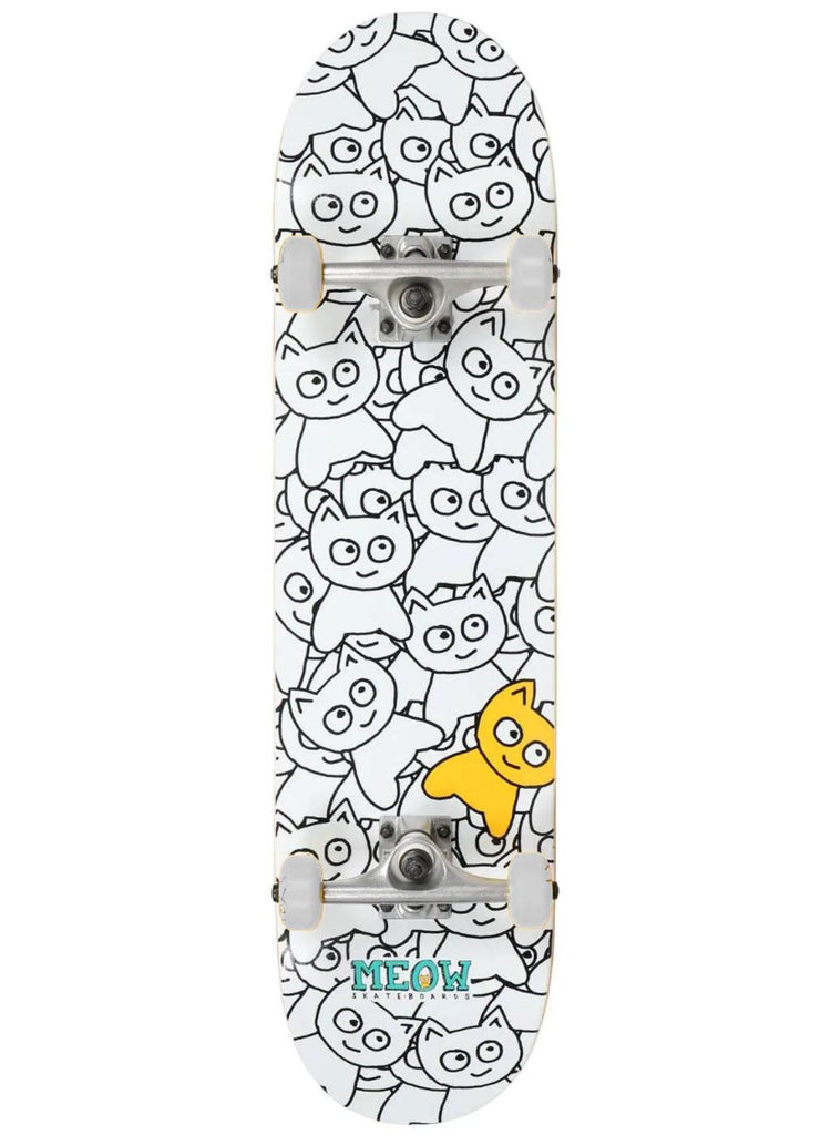Meow Sticker Pile x Venom Custom Complete Skateboard - 8.0" - Skatewarehouse.co.uk