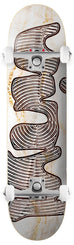 Vinyl Skateboards' White Marble' x Venom Custom Complete Skateboard - 8.25"