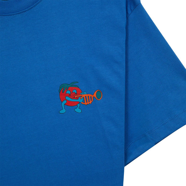 Tired Music Tee Blue