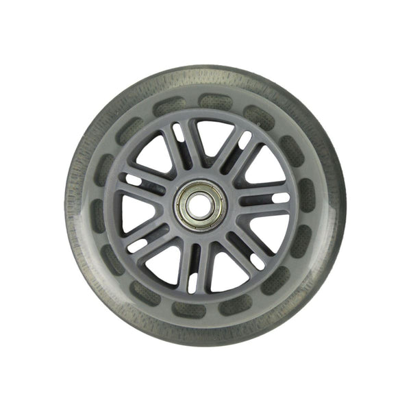 JD Bug Street 120 inc Bearings (2) - 120mm Clear Scooter Wheels