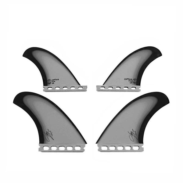Captain Fin Co - Jeff McCallum Quad Especial - Large - Black (Futures) - L
