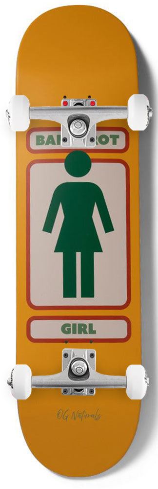 Girl Skateboard OG Naturals Simon Bannerot x Venom Custom Complete Skateboard - 8.5