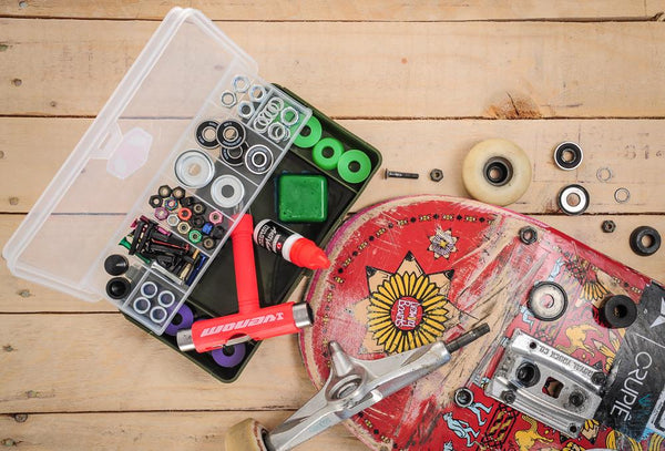 Venom Skateboards 50pc Premium XL Hardware Gift Pack inc Tool Box - Skatewarehouse.co.uk