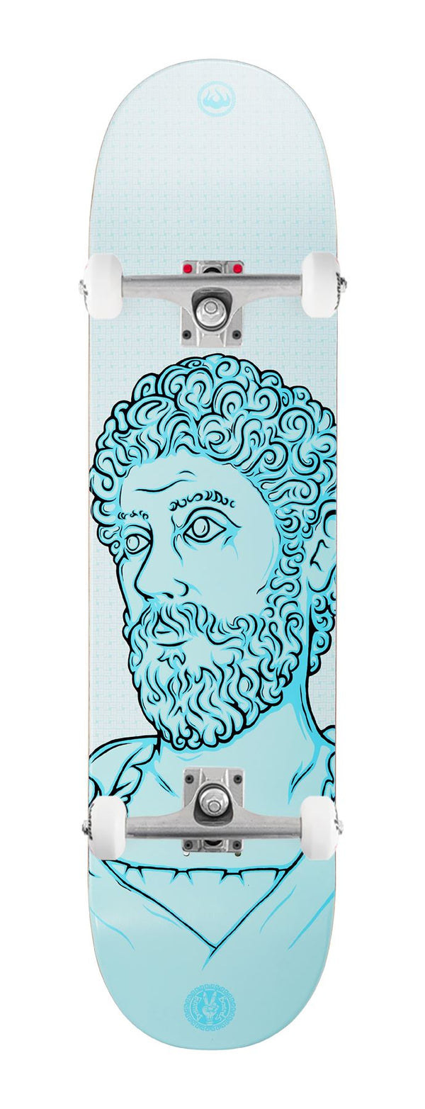 Drawing Boards Philosopher's Series - Marcus x Venom Custom Complete Skateboard - 8.25