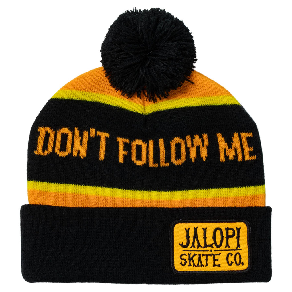 I'm Lost Too Beanie (Orange/Black/Yellow) - O/S