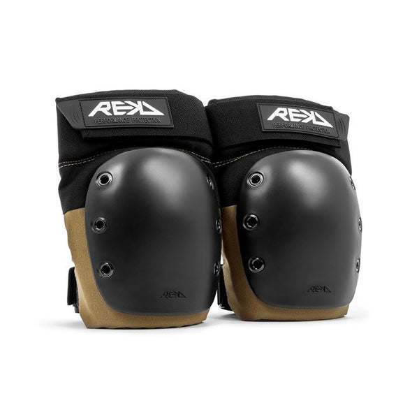 REKD Ramp Knee Pads - Black / Khaki