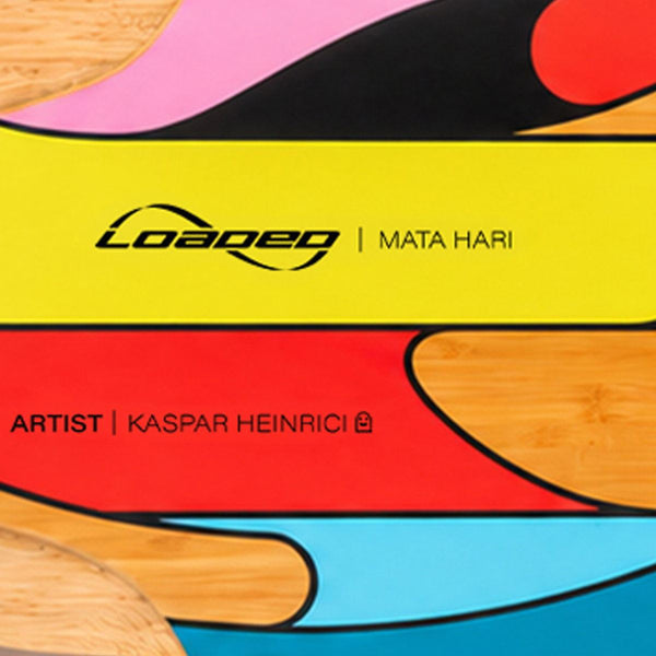 Loaded Mata Hari Kaspar Heinrici Skateboard Deck