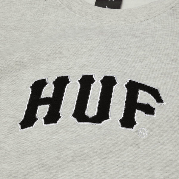 HUF Arch Applique Crewneck (Ash) - M
