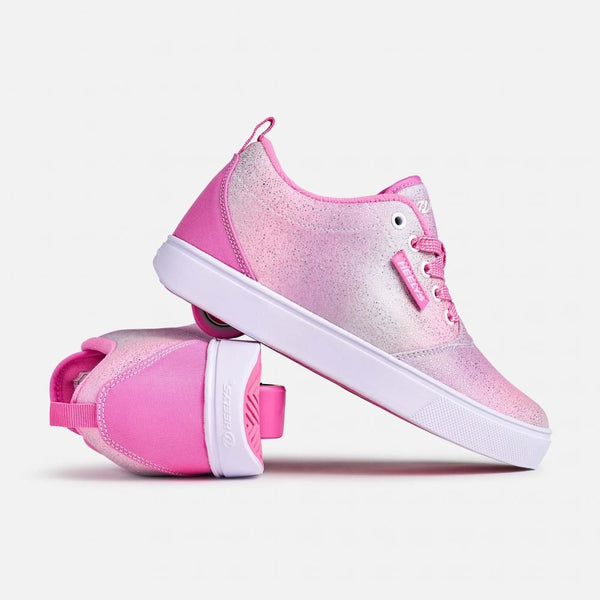 Heelys Pro 20 Fade - Silver / Pink - Skatewarehouse.co.uk