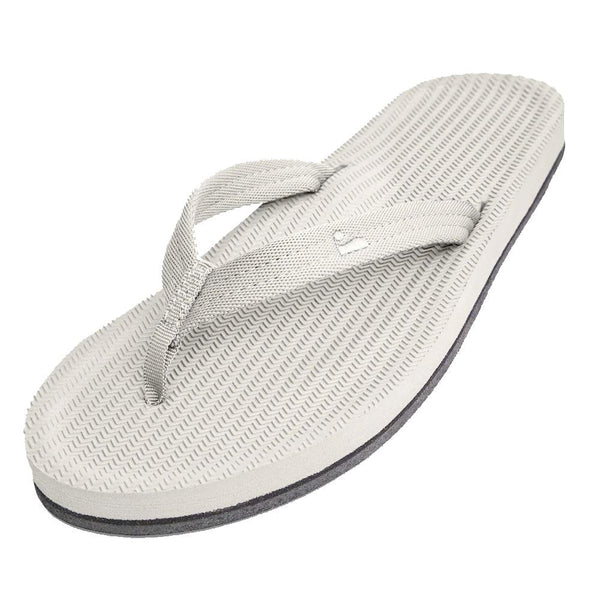 Indosole - Womens Flip Flops - Easy Living - Sea Salt Shoes