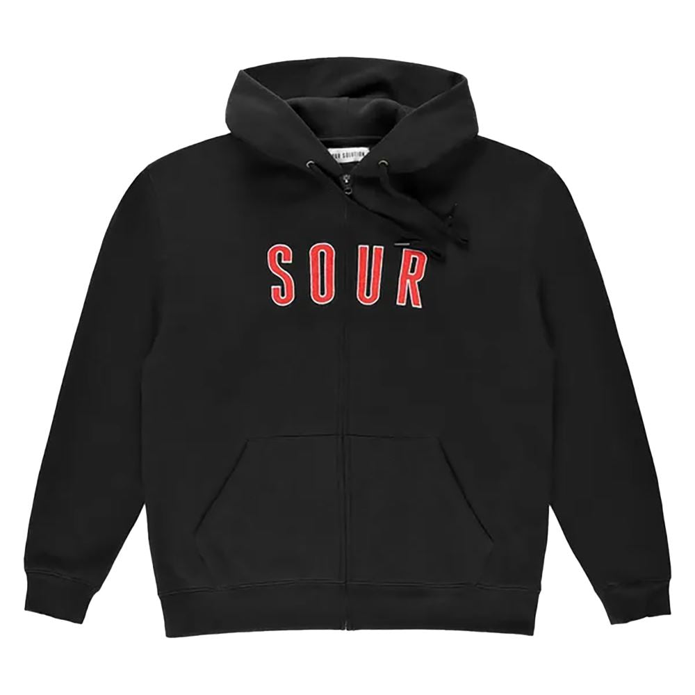 Sour Solution Army Zip Hood Black / Red