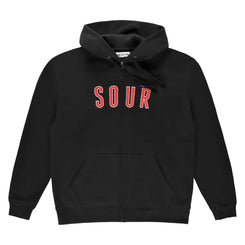 Sour Solution Army Zip Hood Black / Red
