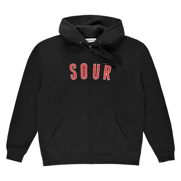 Sour Solution Army Zip Hood Black / Red