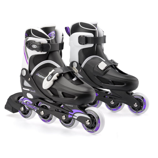 Osprey Adjustable Inline Skate - Purple - Skatewarehouse.co.uk
