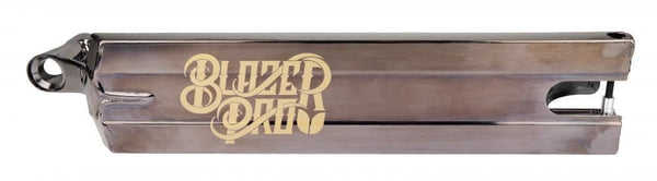 Blazer Scooter Pro Raider Deck - Black Chrome - Skatewarehouse.co.uk