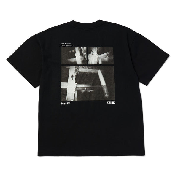 Huf x Krink Night Life T-Shirt - Black