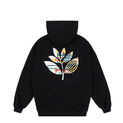 Magenta Jazz Hoodie Black - Skatewarehouse.co.uk