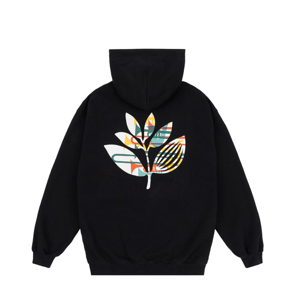 Magenta Jazz Hoodie Black - Skatewarehouse.co.uk