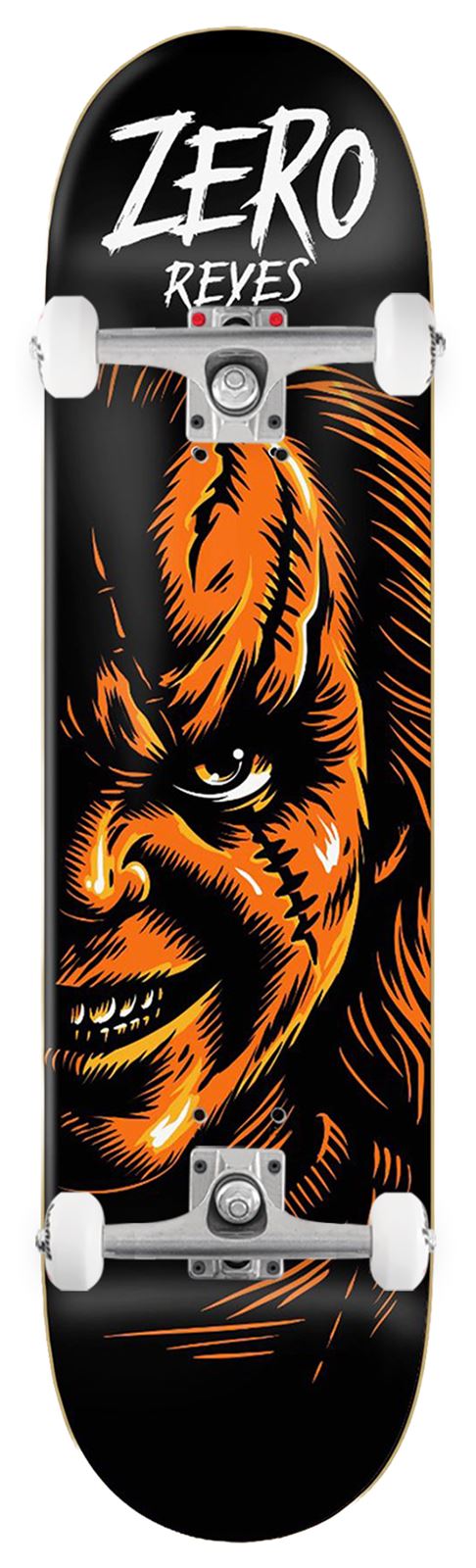 Zero Skateboard Fright Night Chucky David Reyes x Venom Custom Complete Skateboard - 8.25