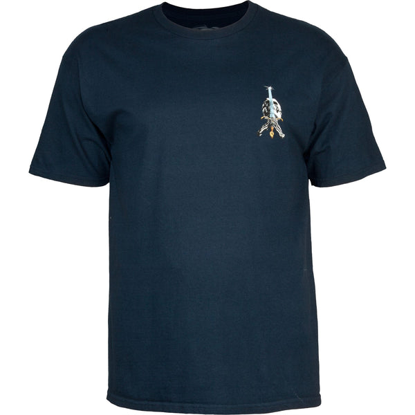 Powell-Peralta Skull and Sword Tee Navy