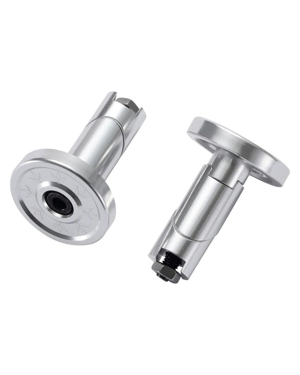 Blunt ALLOY BAR ENDS - Silver Scooter Parts