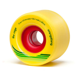 Orangatang "Cage" Yellow 86a (Set 4) Skateboard Wheels