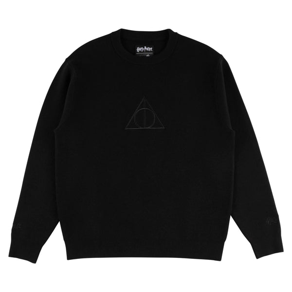 Welcome Skateboards Deathly Hallows Knit Sweater (Black)