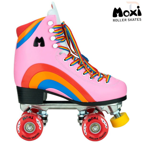 Moxi Rainbow - Bubble Gum Pink Quad Skates