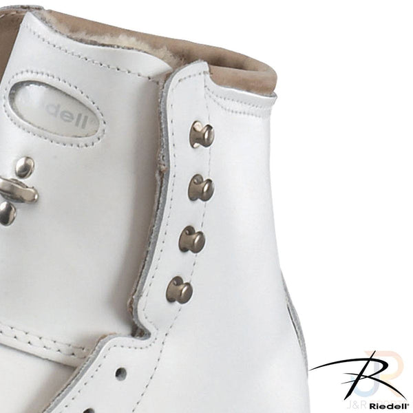 Riedell 336 TRIBUTE Skate Boots - White - Wide Quad Parts