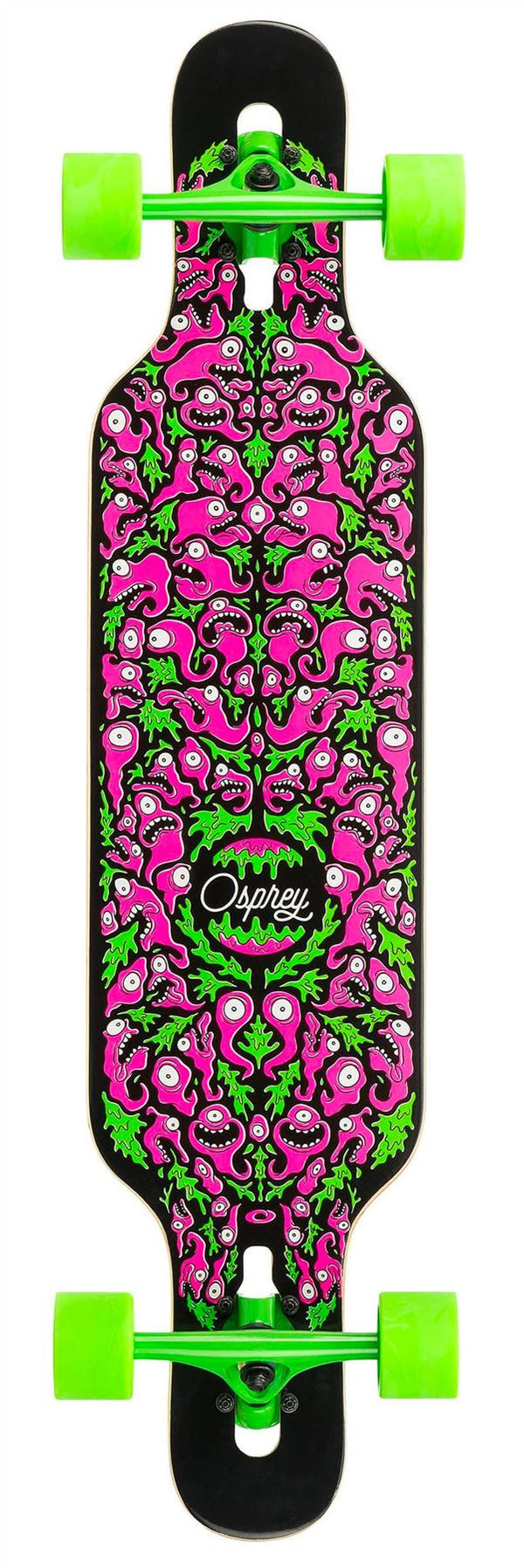 Osprey Character Drop Through Longboard Skateboard - 8.7